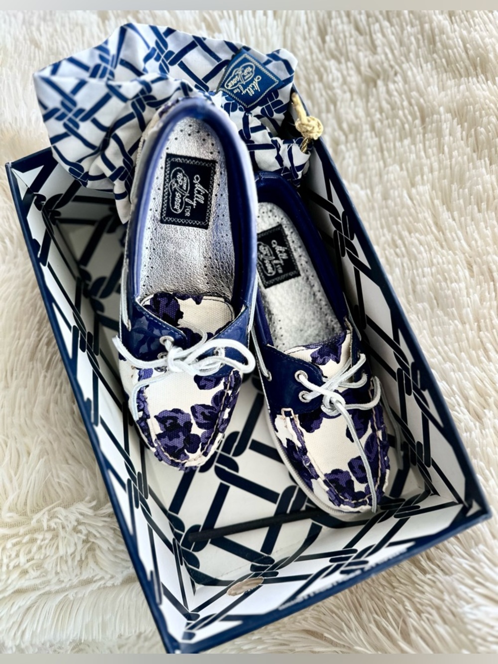 Milly x Sperry Top-Sider | Limited Edition Floral Boat Shoes.